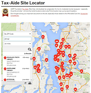 Tax Aide Locator
