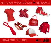 wear red