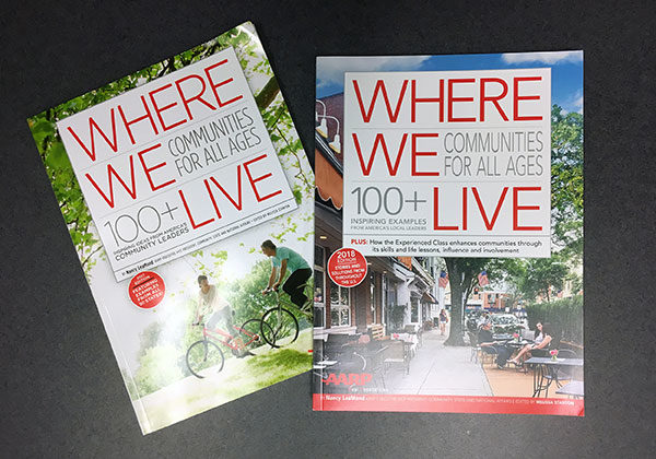 AARP Where We Live Booklet covers