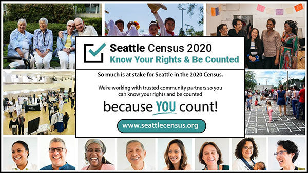 Seattle Census 2020 Flyer