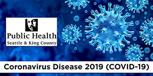 Public Health Seattle and King County coronavirus graphic