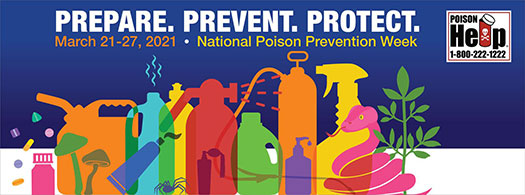 National Poison Prevention Week 2021 banner