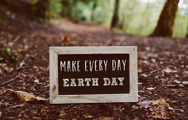 earth day sign