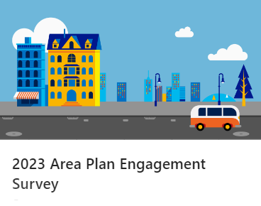 Area plan for engagement survey image.