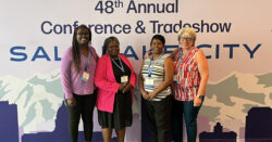 Presenters of “Race: Let’s Talk About It” at a USAging conference.