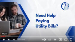 screenshot of a youtube video explaining the utility discount program.
