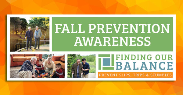 Fall prevention awareness banner image