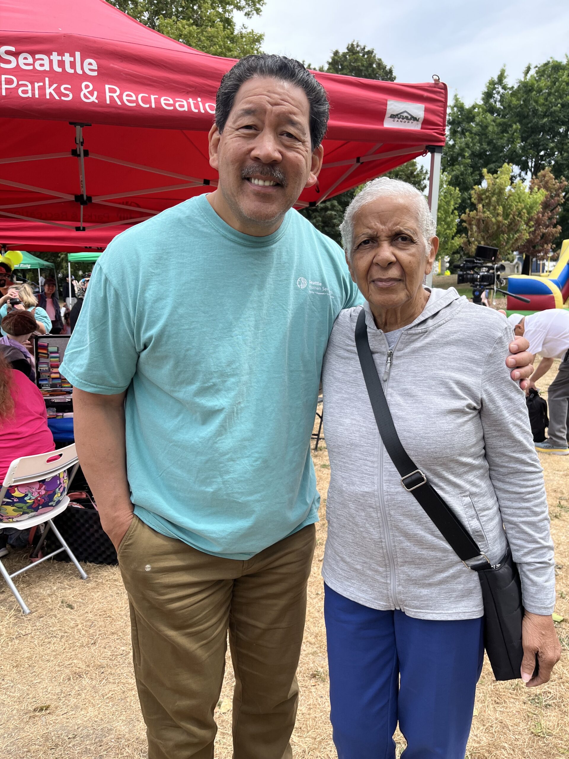 Ms. Charlotte with Mayor Bruce Harrell, 2021-2025